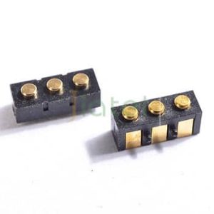 Side mounting 2.5mm Pitch 3Pin SMT Female Pogo PIN Connector, used in Medical monitoring Watch