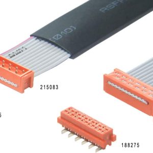 1.27mm Pitch Flat Ribbon Cable Compatible TE 215083 Cable Assembly