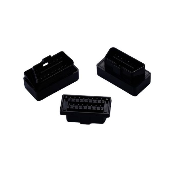 Obd2 Connector Shell OBD2 Flame Retardant Black Short Shell Connector for Cars