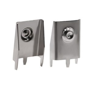 18650 positive battery contact, 3-pin THM brass base
