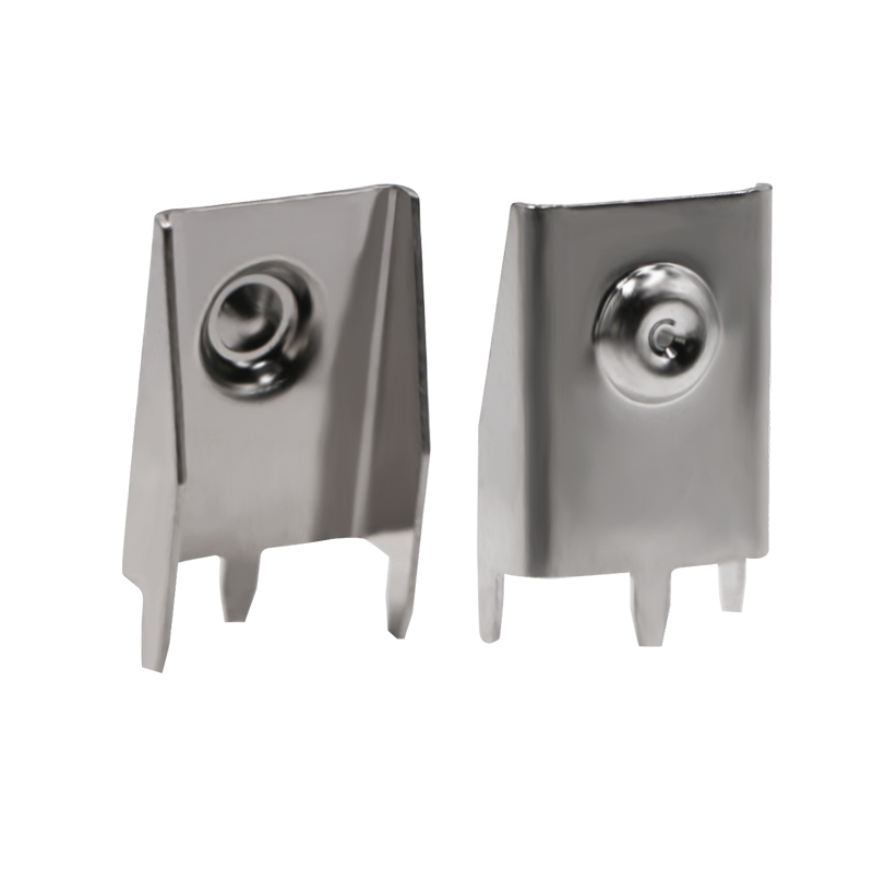 18650 positive battery contact, 3-pin THM brass base