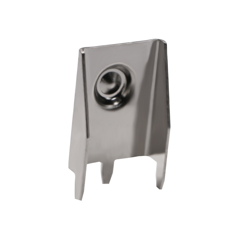 18650 positive battery contact, 3-pin THM brass base